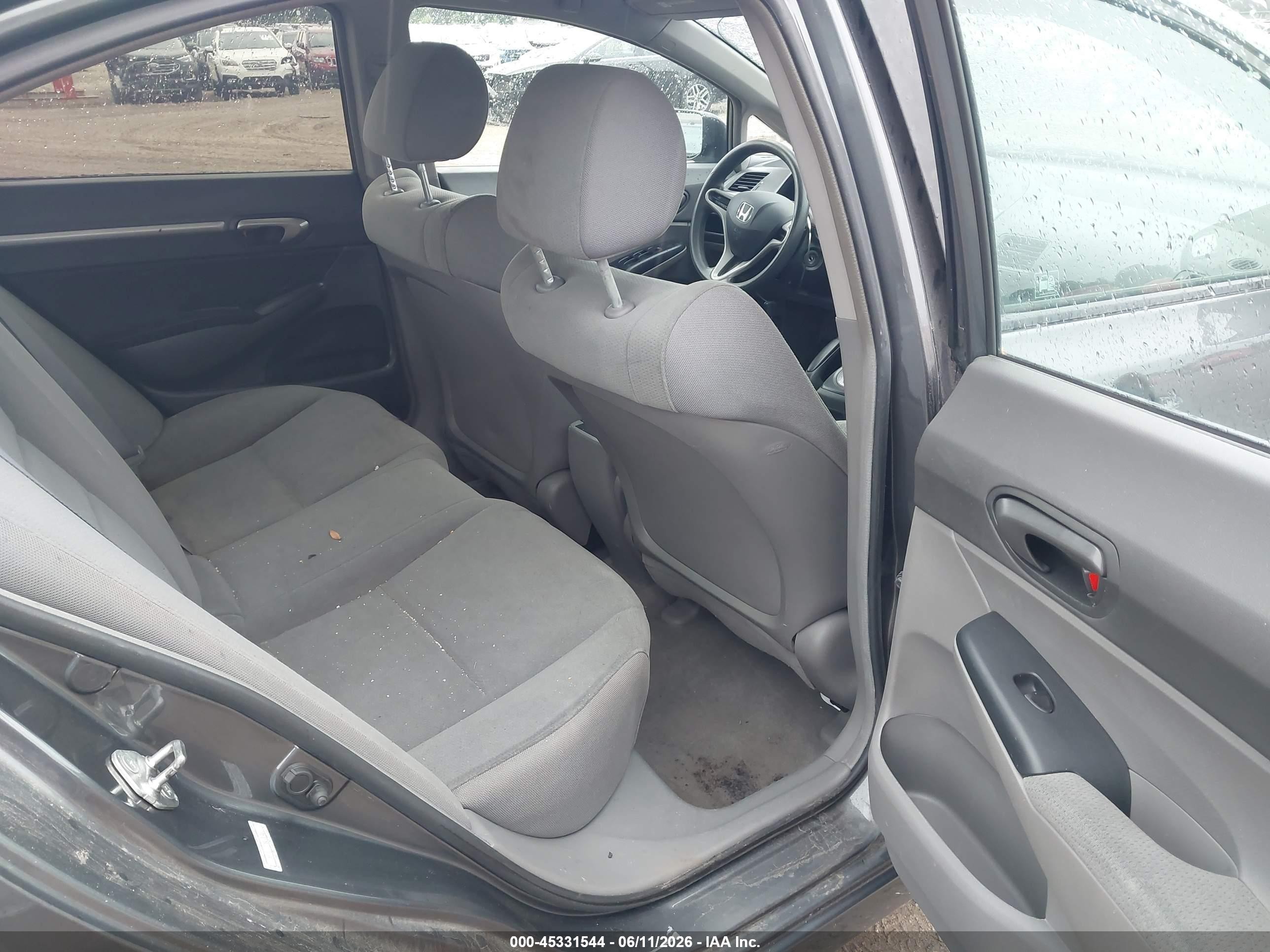 2011 Honda Civic Vp Gray vin: 19XFA1F39BE024614