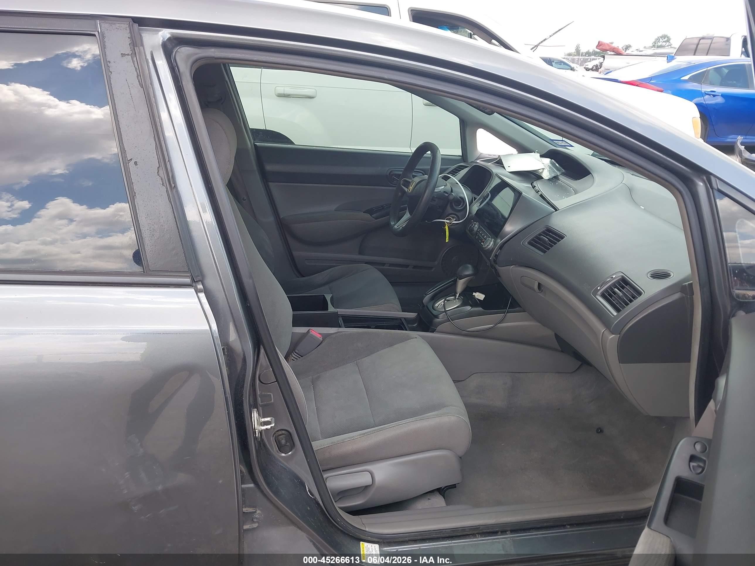 2011 Honda Civic Vp Gray vin: 19XFA1F39BE028498