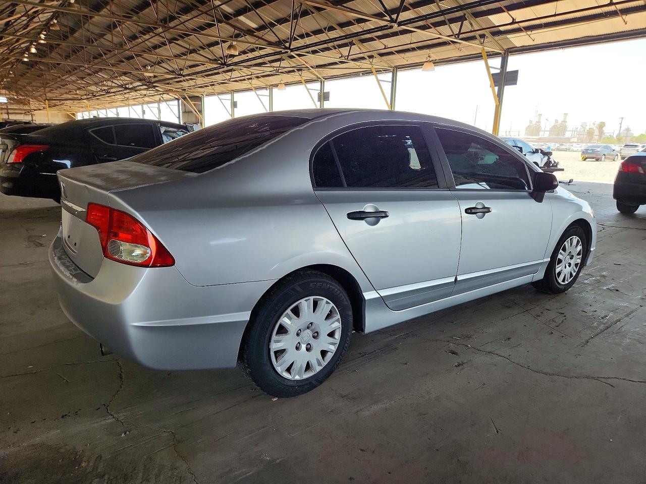 2010 Honda Civic Vp Silver vin: 19XFA1F3XAE079684