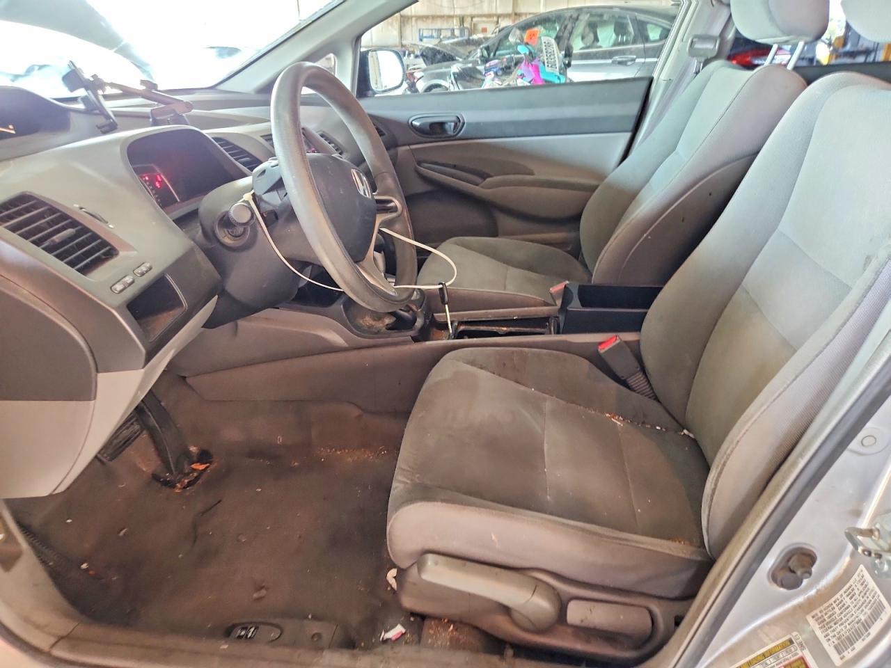 2010 Honda Civic Vp Silver vin: 19XFA1F3XAE079684