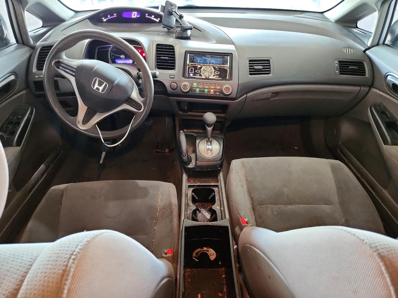 2010 Honda Civic Vp Silver vin: 19XFA1F3XAE079684