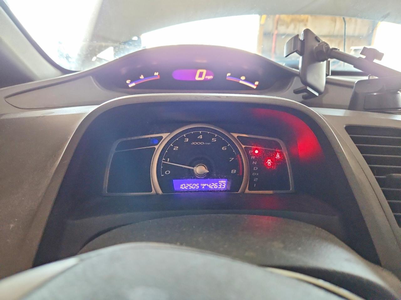 2010 Honda Civic Vp Silver vin: 19XFA1F3XAE079684