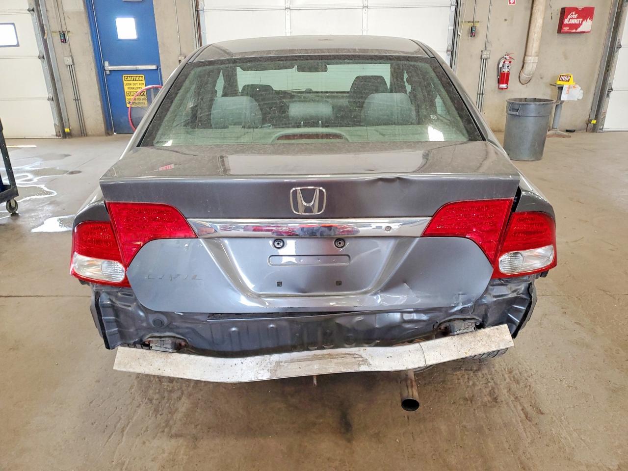 2011 Honda Civic Vp Gray vin: 19XFA1F3XBE017963