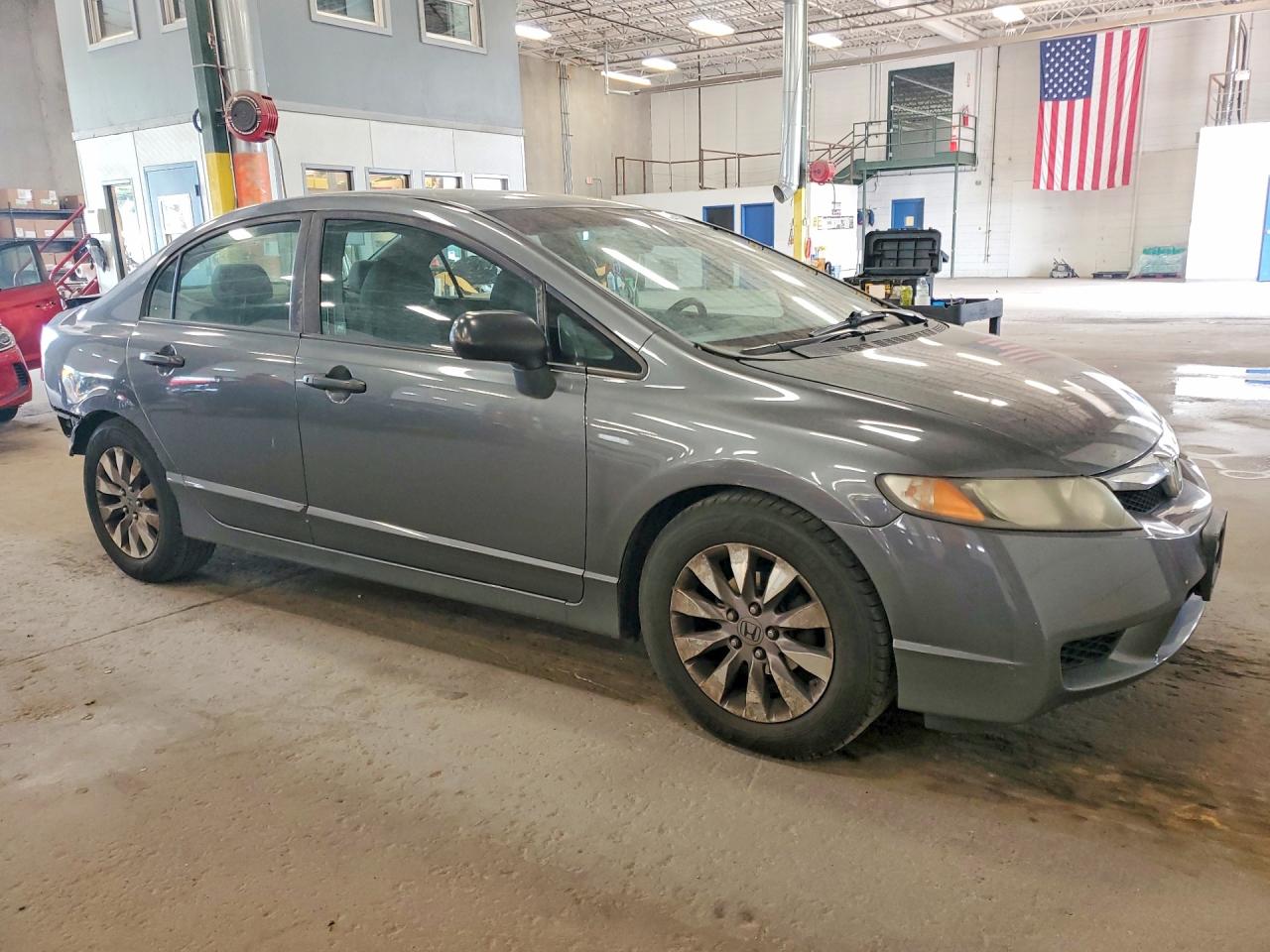 2011 Honda Civic Vp Gray vin: 19XFA1F3XBE017963