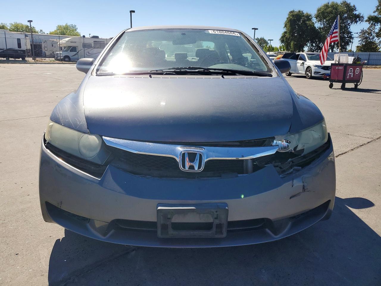 2010 Honda Civic Lx Gray vin: 19XFA1F50AE001853