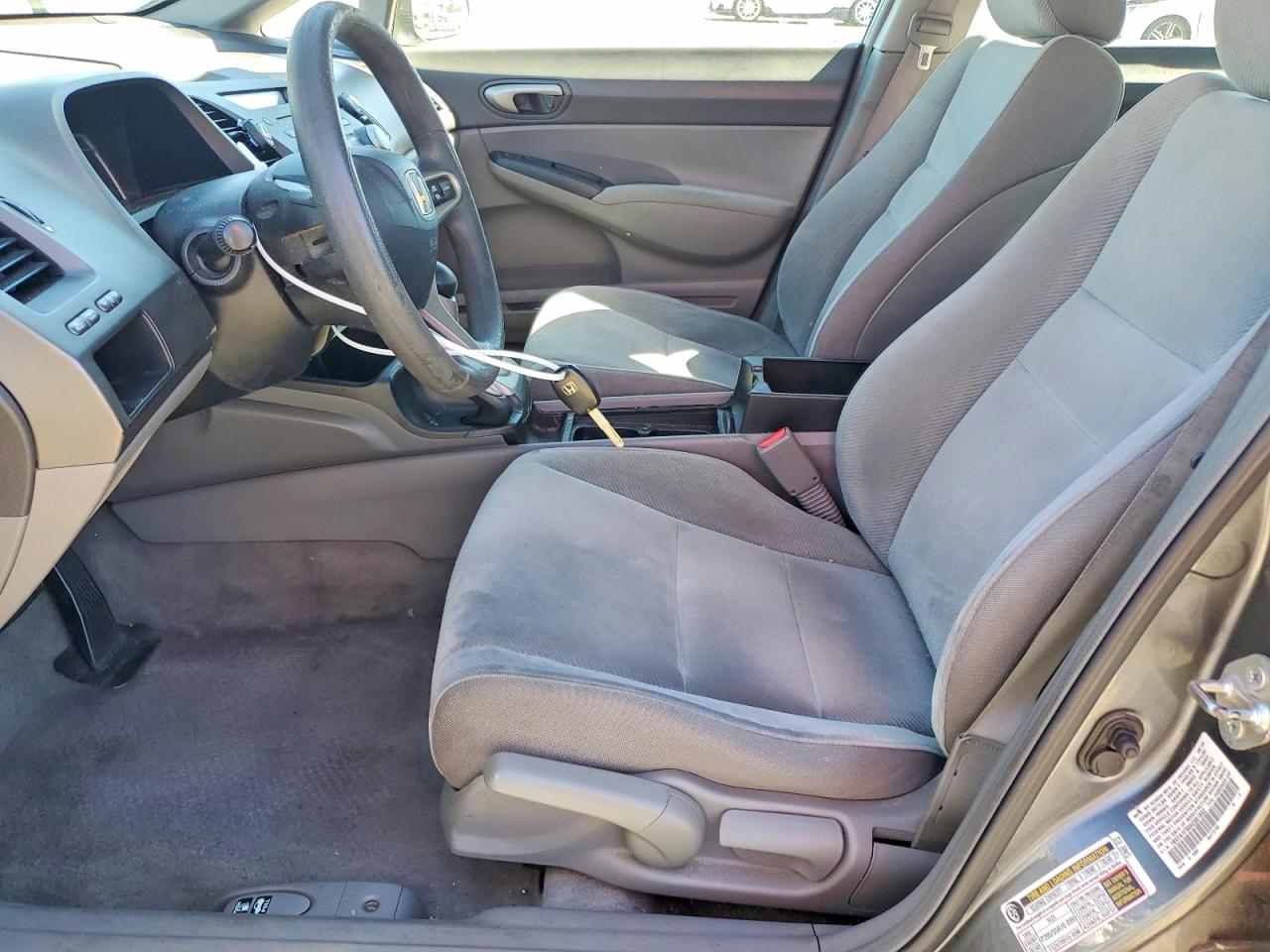 2010 Honda Civic Lx Gray vin: 19XFA1F50AE001853