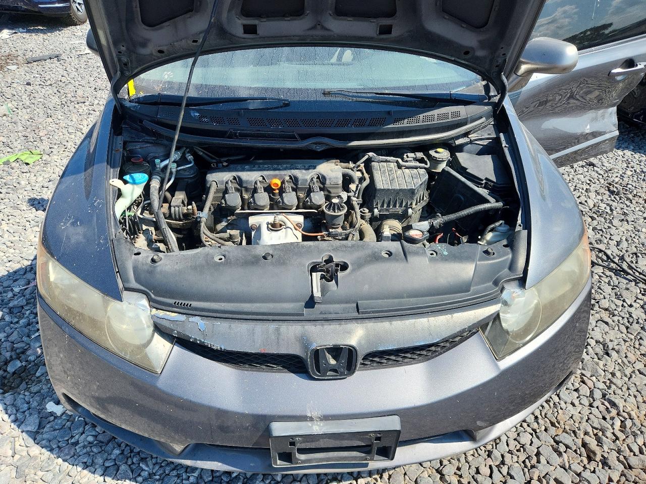 2010 Honda Civic Lx Серый vin: 19XFA1F50AE013890