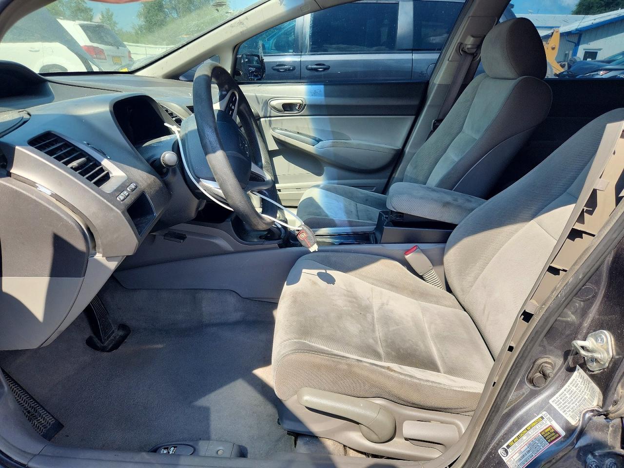 2010 Honda Civic Lx Серый vin: 19XFA1F50AE013890