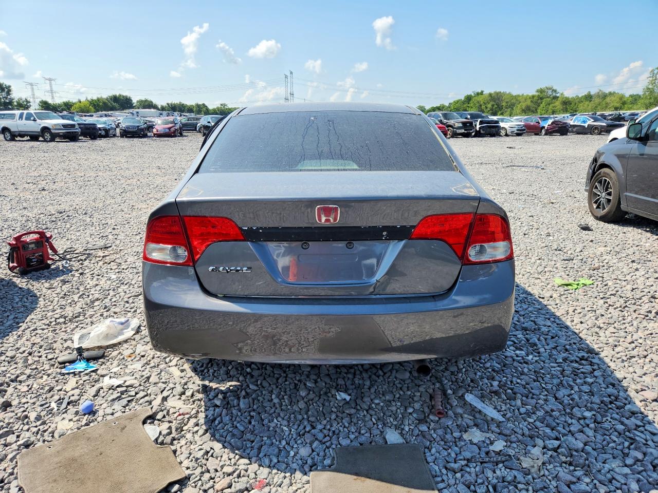 2010 Honda Civic Lx Серый vin: 19XFA1F50AE013890