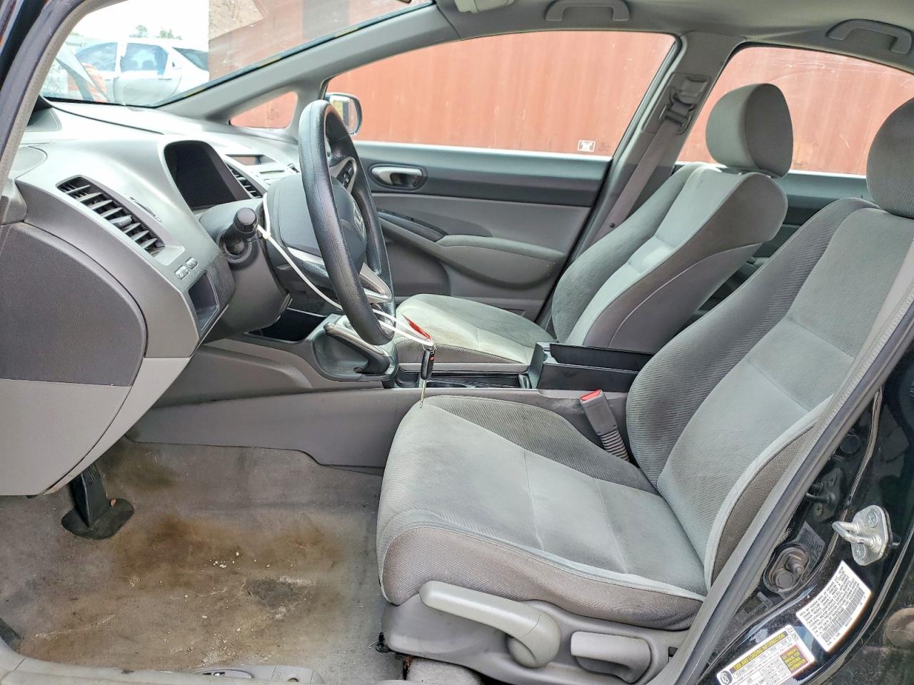 2010 Honda Civic Lx Black vin: 19XFA1F50AE028440