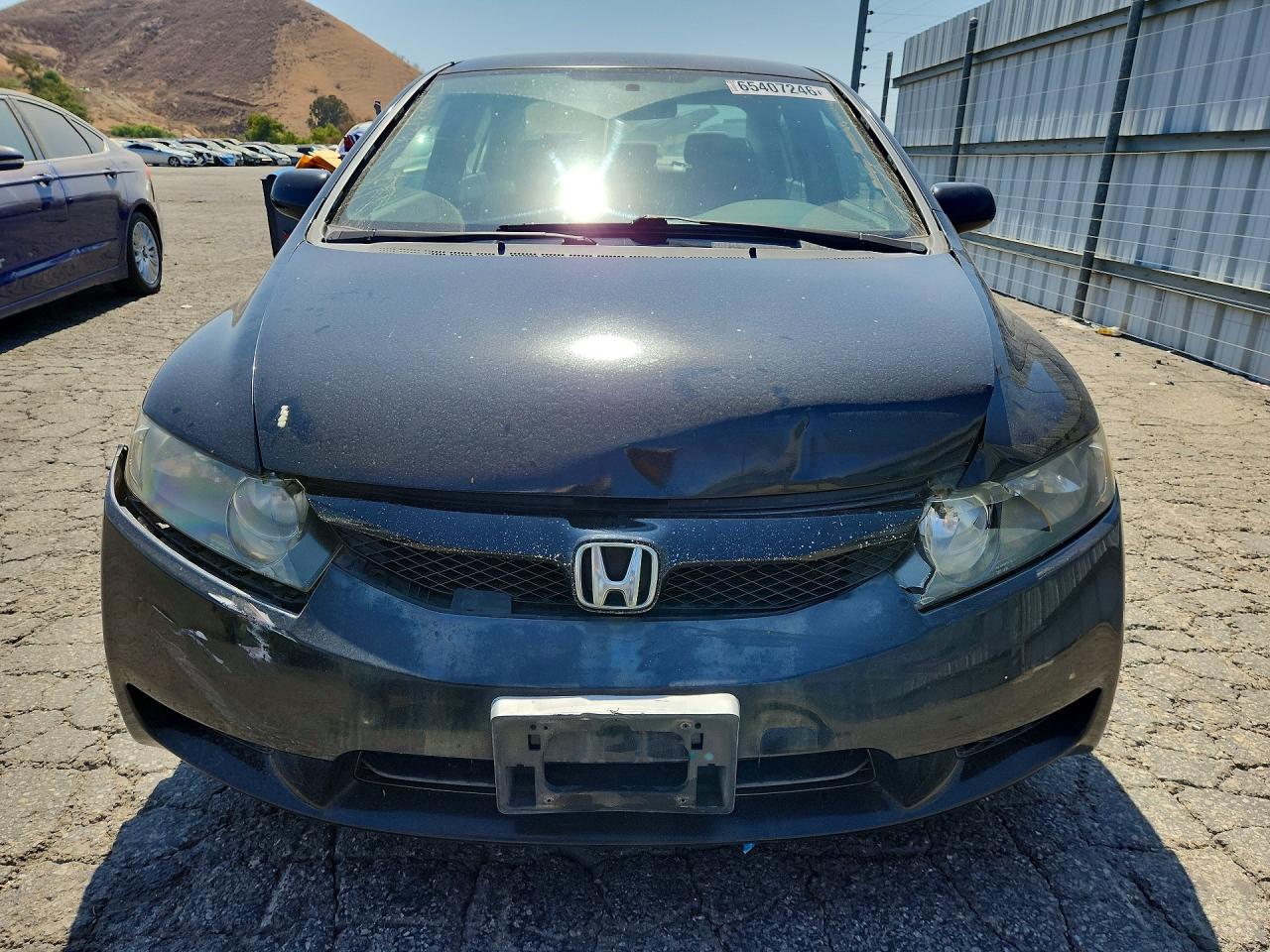 2010 Honda Civic Lx Black vin: 19XFA1F50AE045710