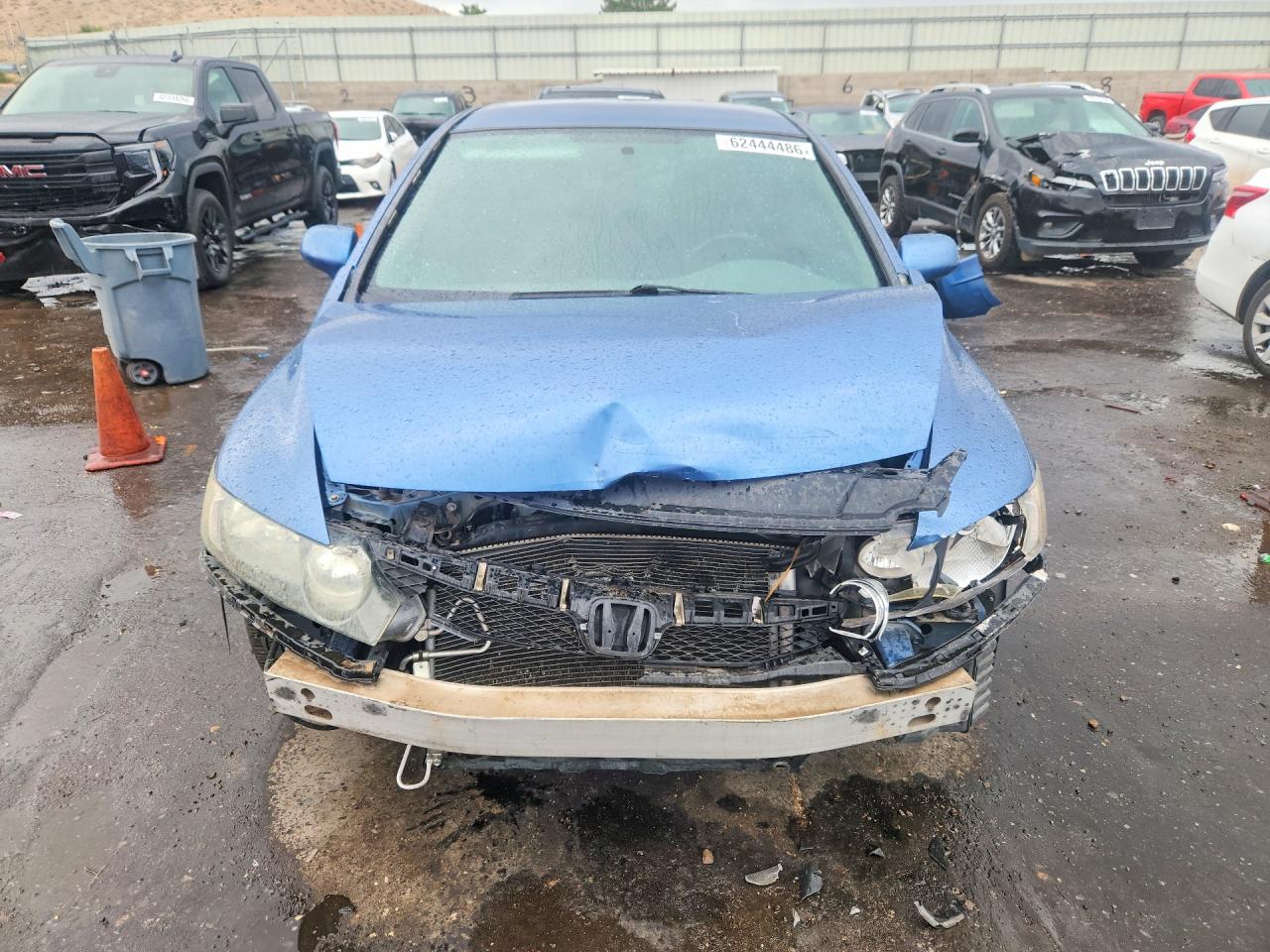 2010 Honda Civic Lx Синий vin: 19XFA1F50AE057310