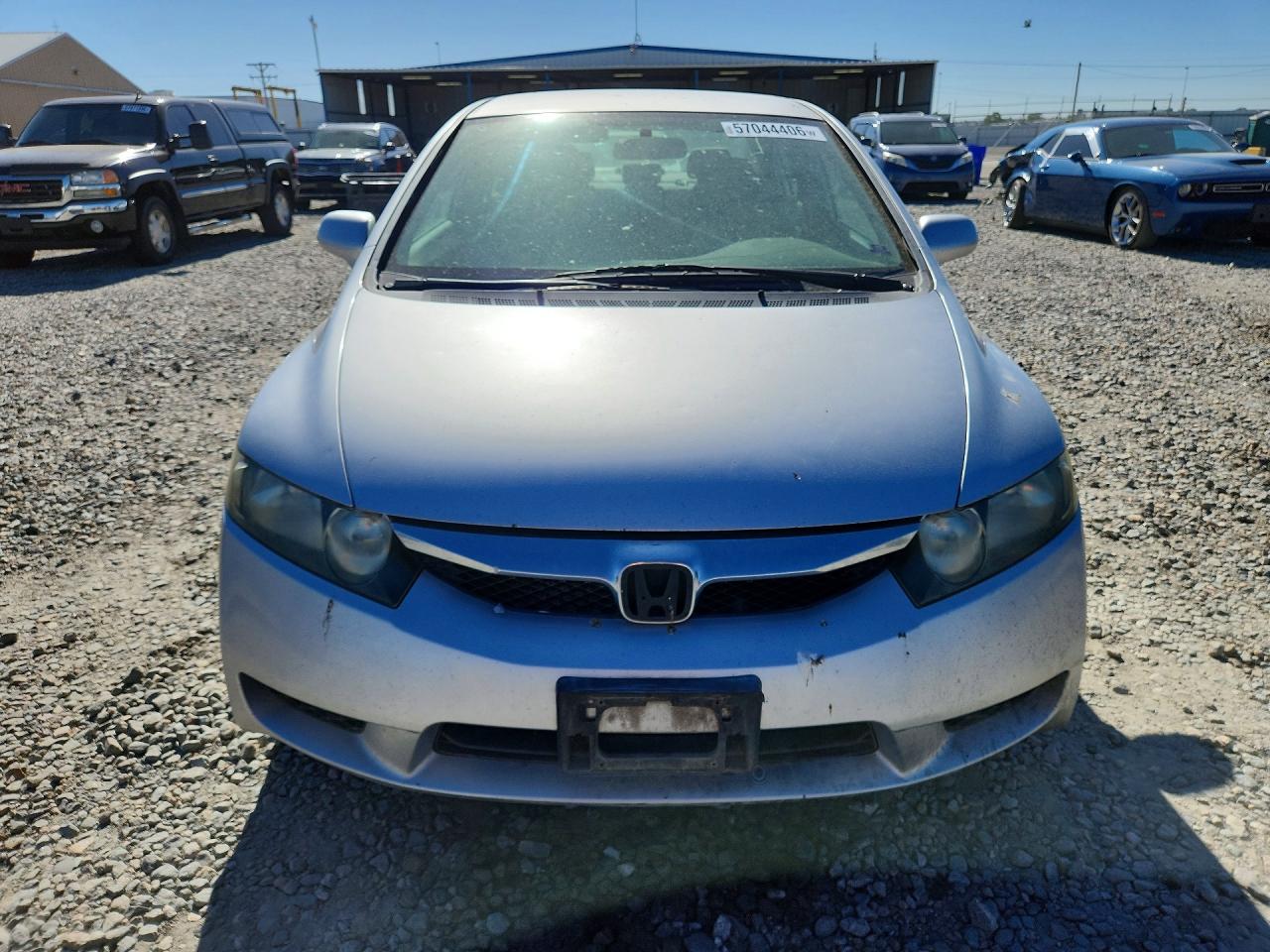 2010 Honda Civic Lx Silver vin: 19XFA1F50AE067562