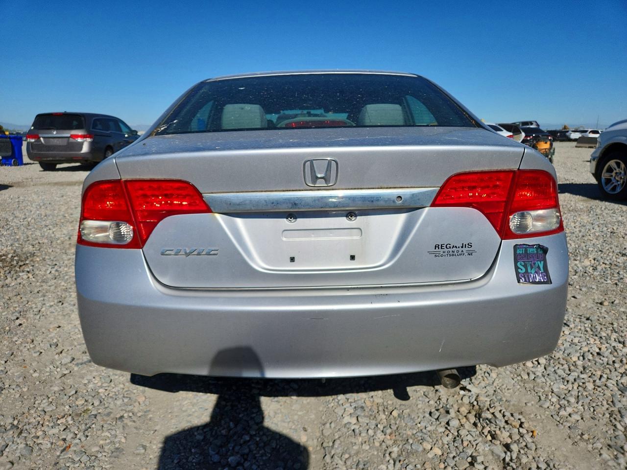 2010 Honda Civic Lx Silver vin: 19XFA1F50AE067562