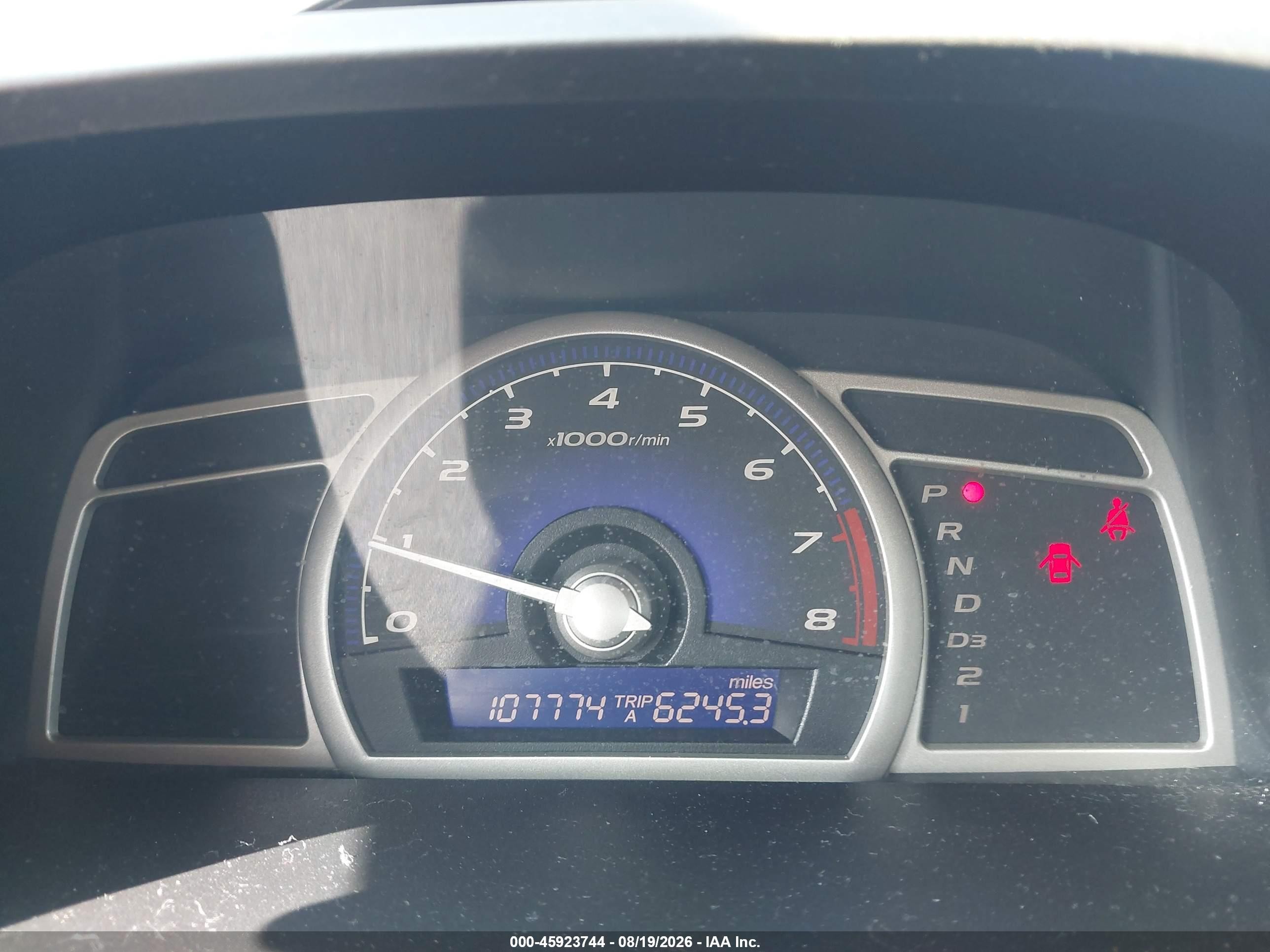 2010 Honda Civic Lx Dark Blue vin: 19XFA1F50AE075144