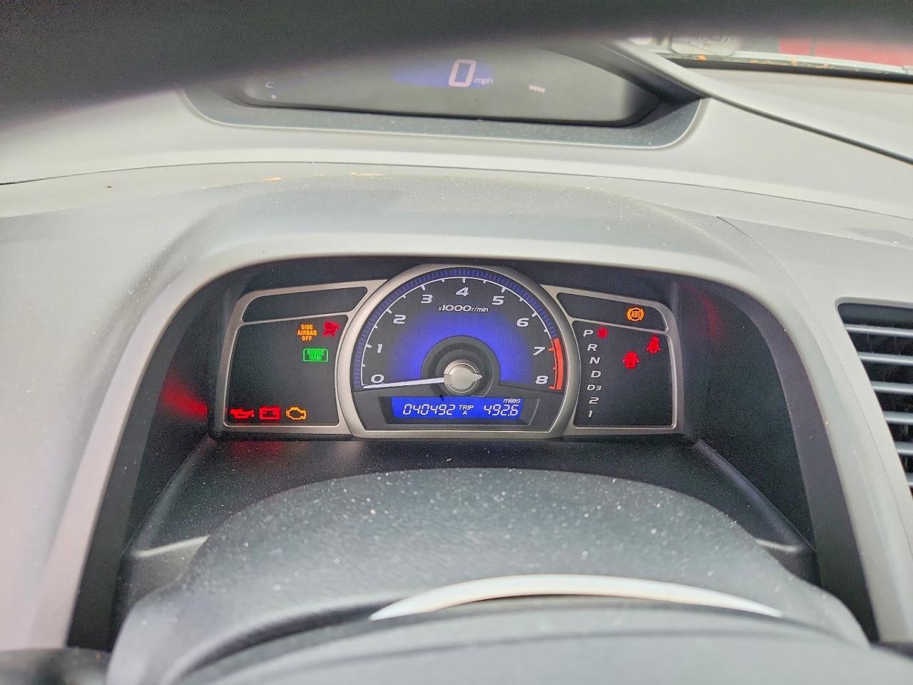 2010 Honda Civic Lx Blue vin: 19XFA1F50AE076049