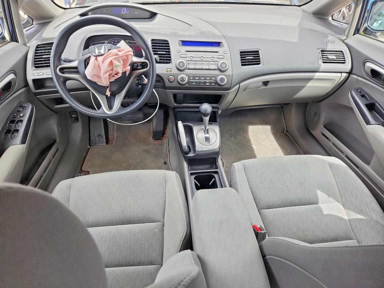 2010 Honda Civic Lx Blue vin: 19XFA1F50AE076049