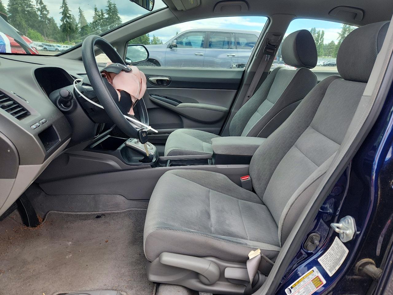 2010 Honda Civic Lx Blue vin: 19XFA1F50AE076049