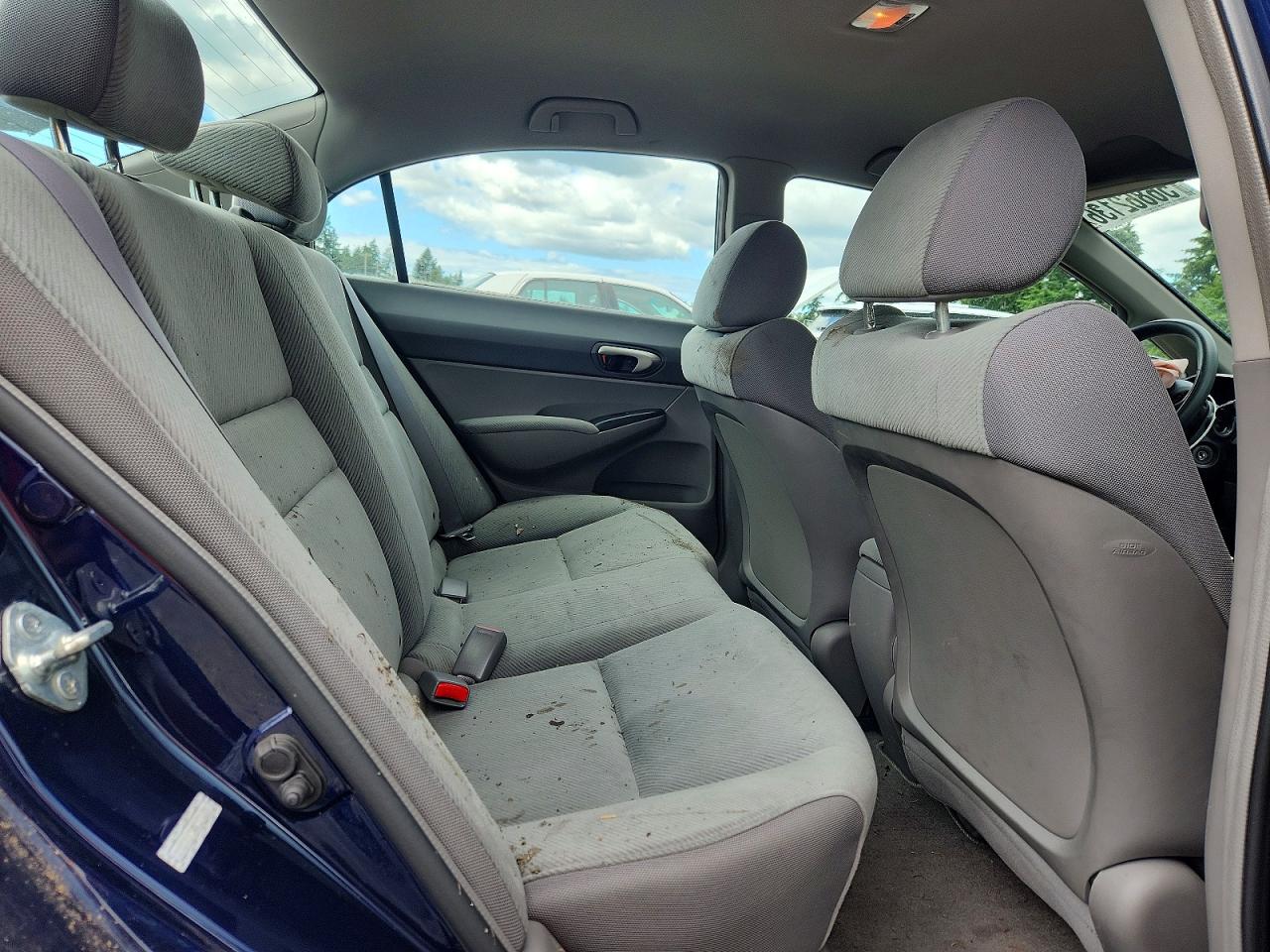 2010 Honda Civic Lx Blue vin: 19XFA1F50AE076049