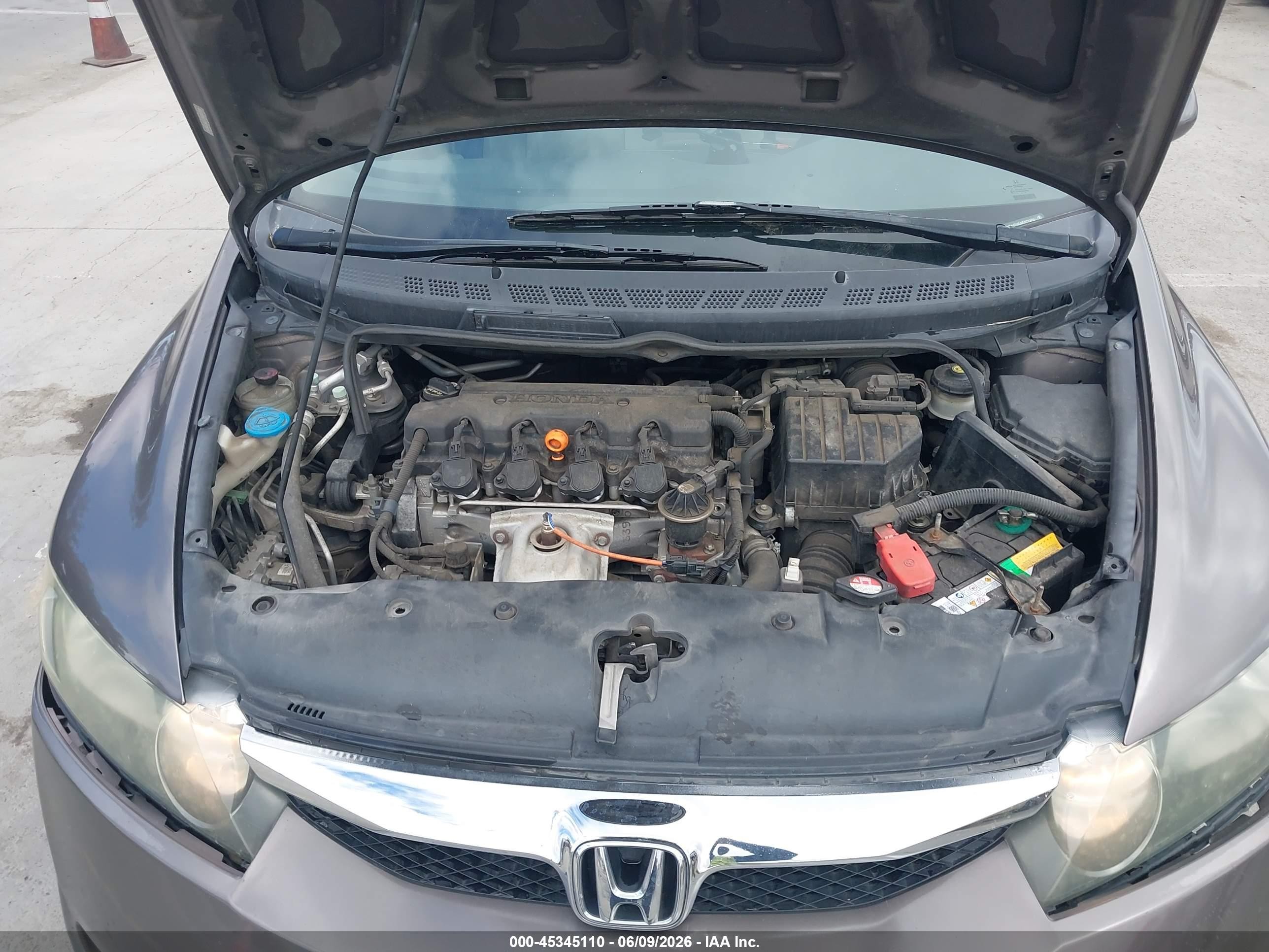 2010 Honda Civic Lx Dark Brown vin: 19XFA1F50AE078366