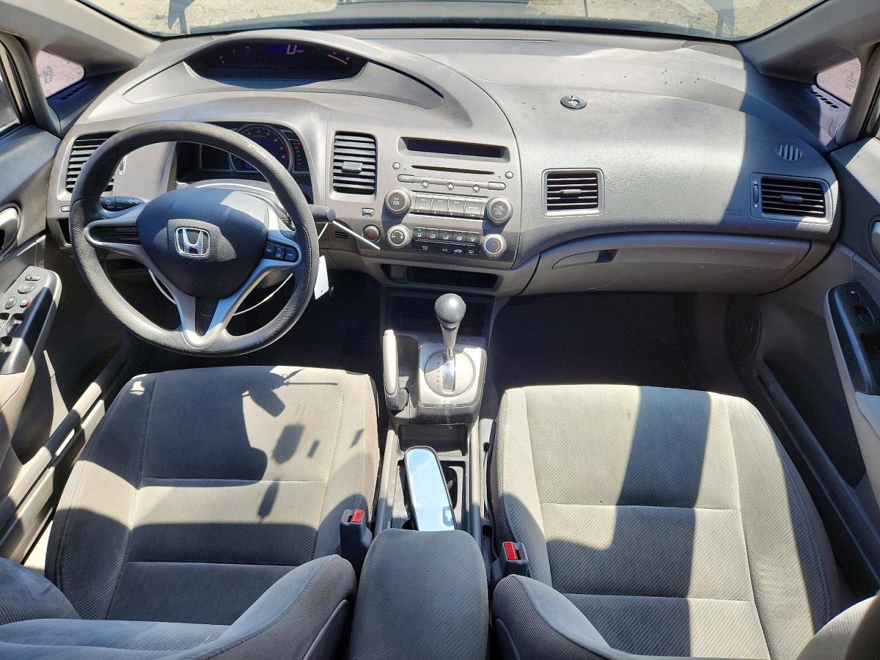 2010 Honda Civic Lx Gray vin: 19XFA1F50AE080649