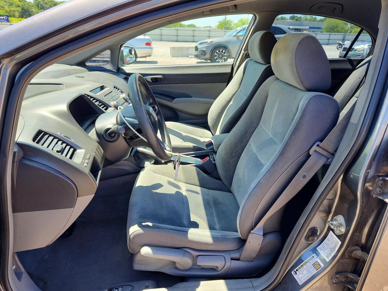 2010 Honda Civic Lx Gray vin: 19XFA1F50AE080649