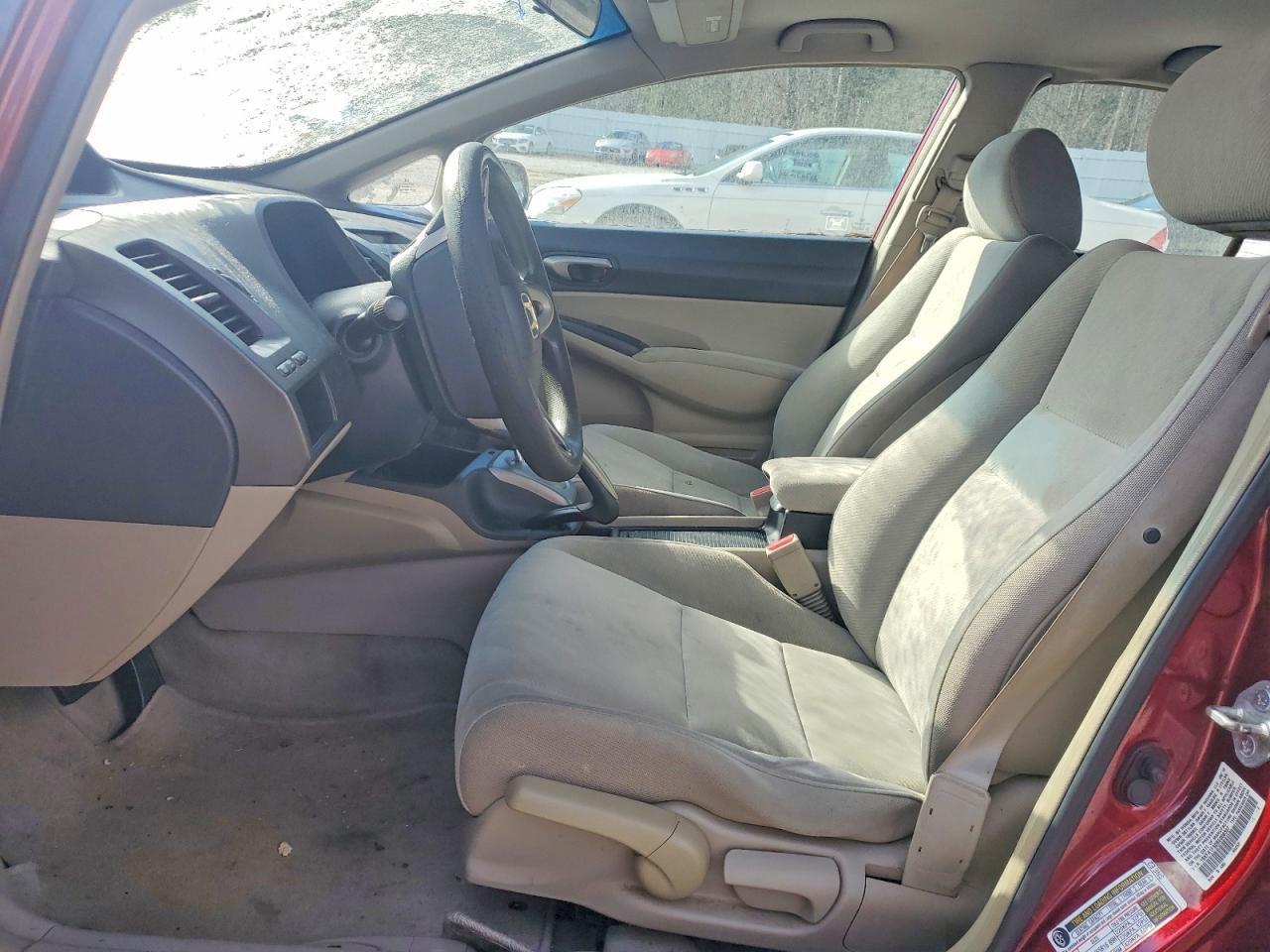 2011 Honda Civic Lx Темно-бордовый vin: 19XFA1F50BE008397
