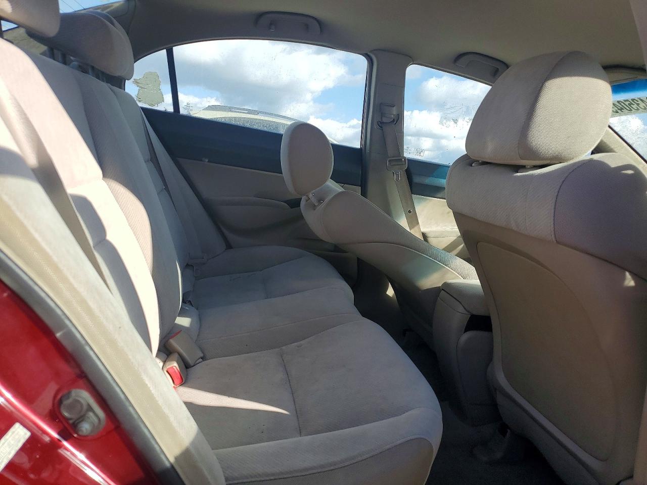 2011 Honda Civic Lx Темно-бордовый vin: 19XFA1F50BE008397