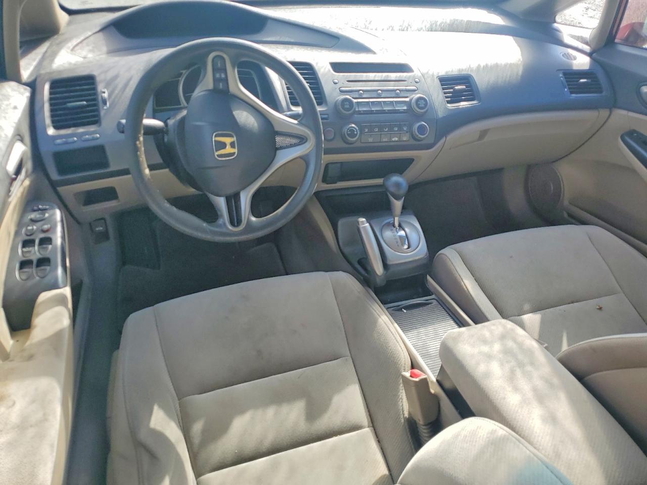 2011 Honda Civic Lx Темно-бордовый vin: 19XFA1F50BE008397