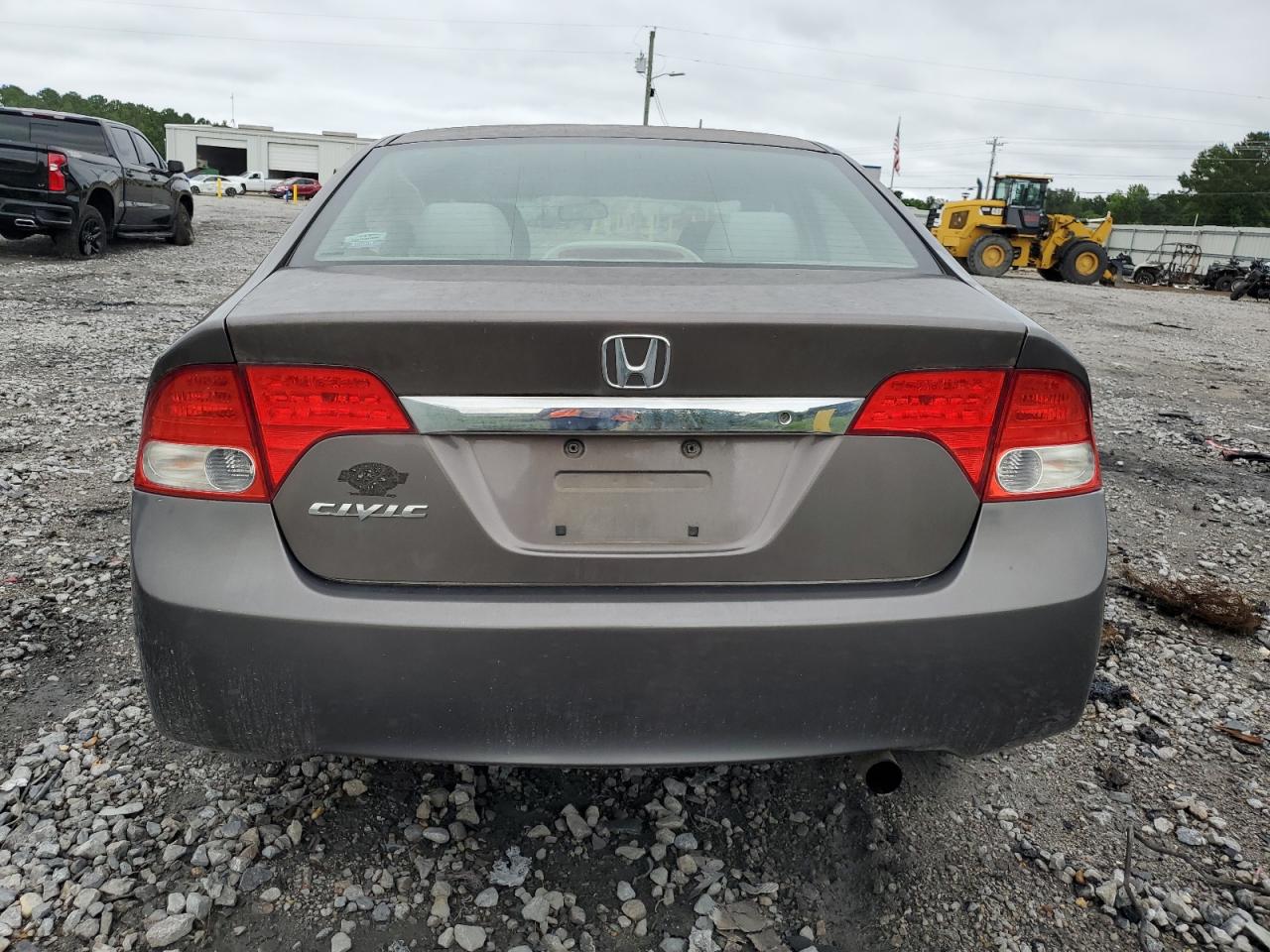 2011 Honda Civic Lx Gray vin: 19XFA1F50BE016516