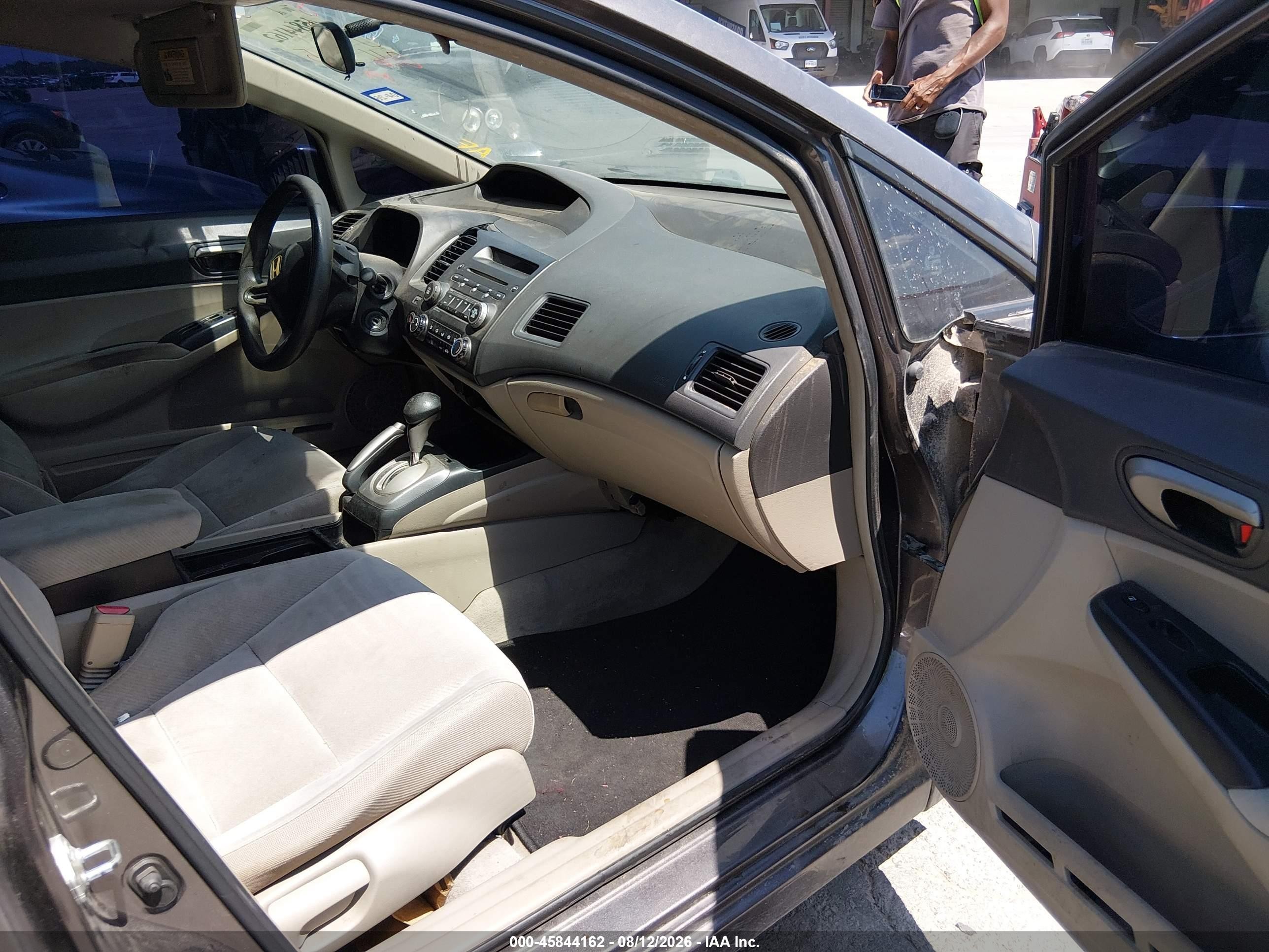 2011 Honda Civic Lx Коричневый vin: 19XFA1F50BE016905