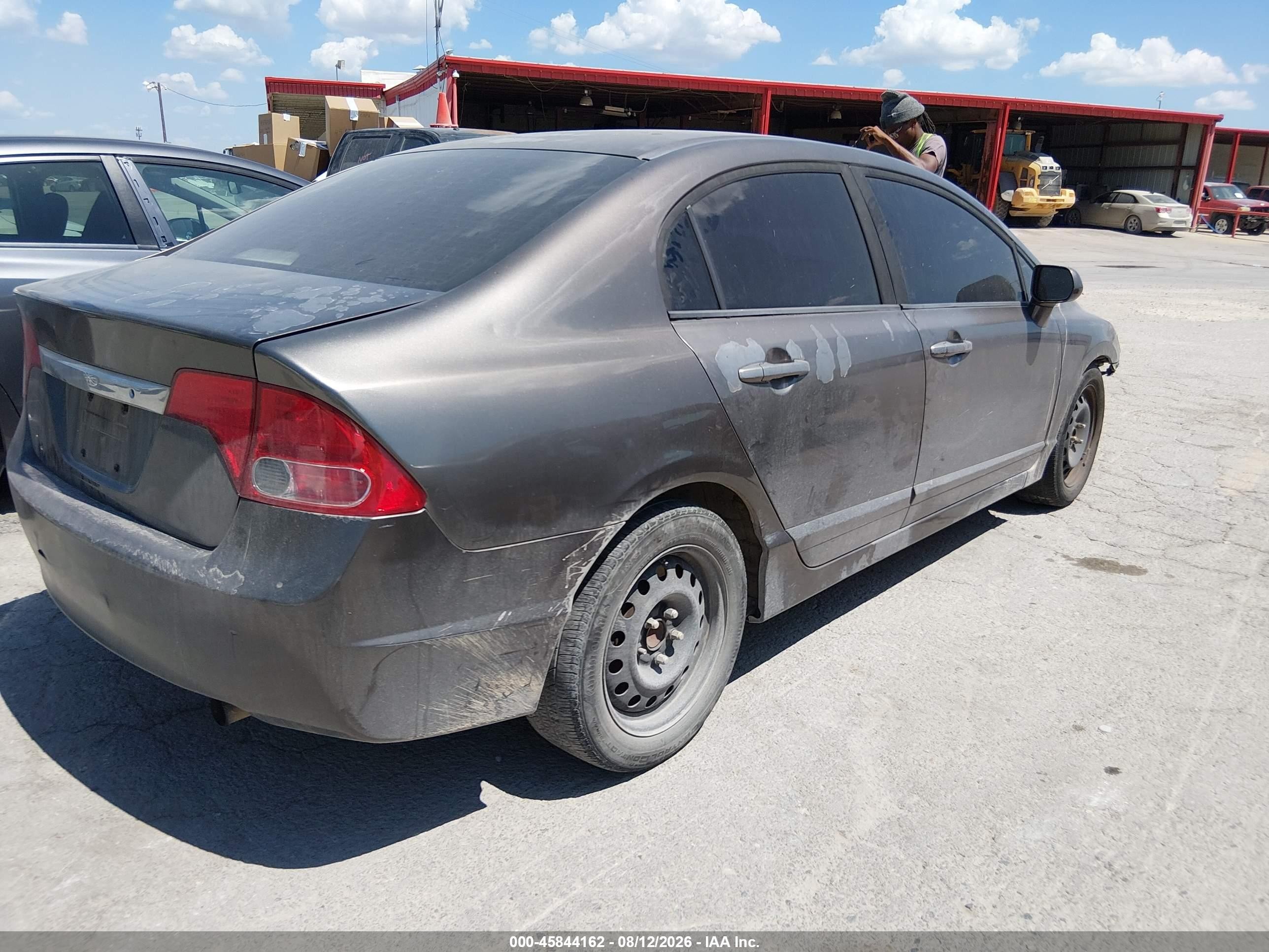 2011 Honda Civic Lx Коричневый vin: 19XFA1F50BE016905
