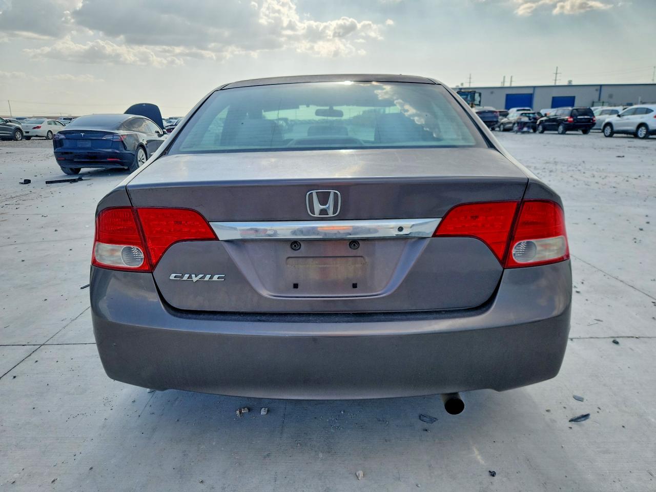 2011 Honda Civic Lx Brown vin: 19XFA1F50BE019870