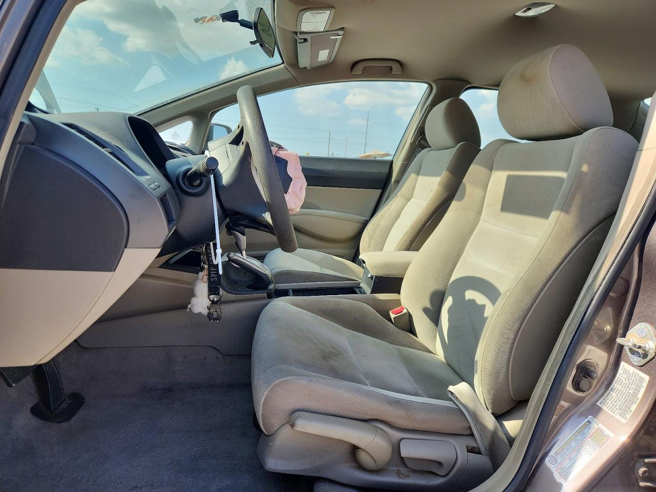 2011 Honda Civic Lx Brown vin: 19XFA1F50BE019870