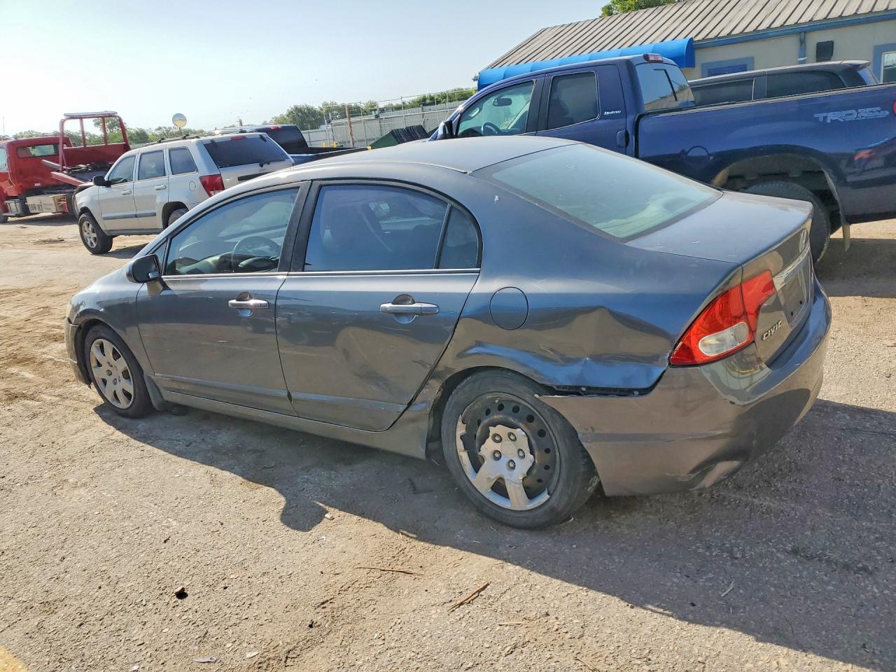 2011 Honda Civic Lx Серый vin: 19XFA1F50BE027788