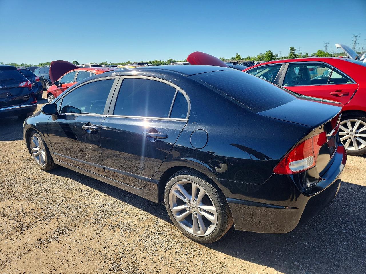 2011 Honda Civic Lx Черный vin: 19XFA1F50BE041299