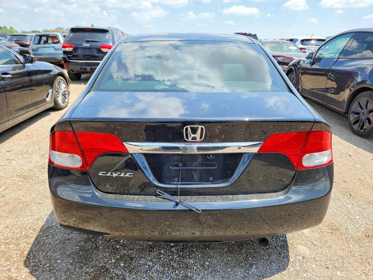 2011 Honda Civic Lx Black vin: 19XFA1F50BE047278
