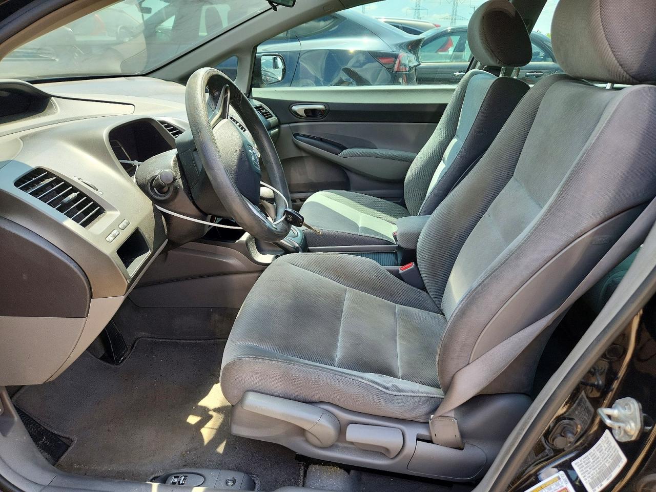 2011 Honda Civic Lx Black vin: 19XFA1F50BE047278