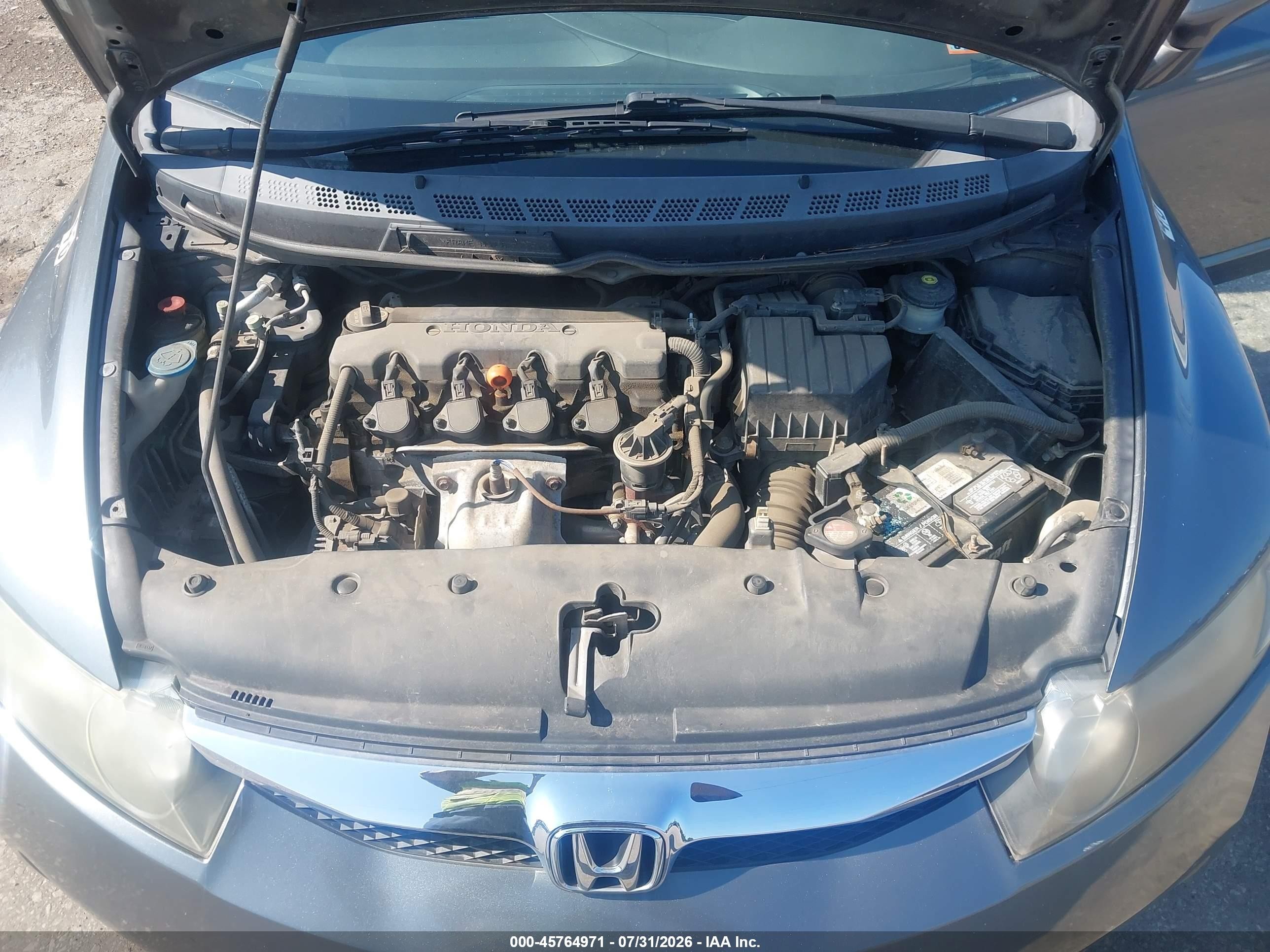 2011 Honda Civic Lx Gray vin: 19XFA1F50BE048866