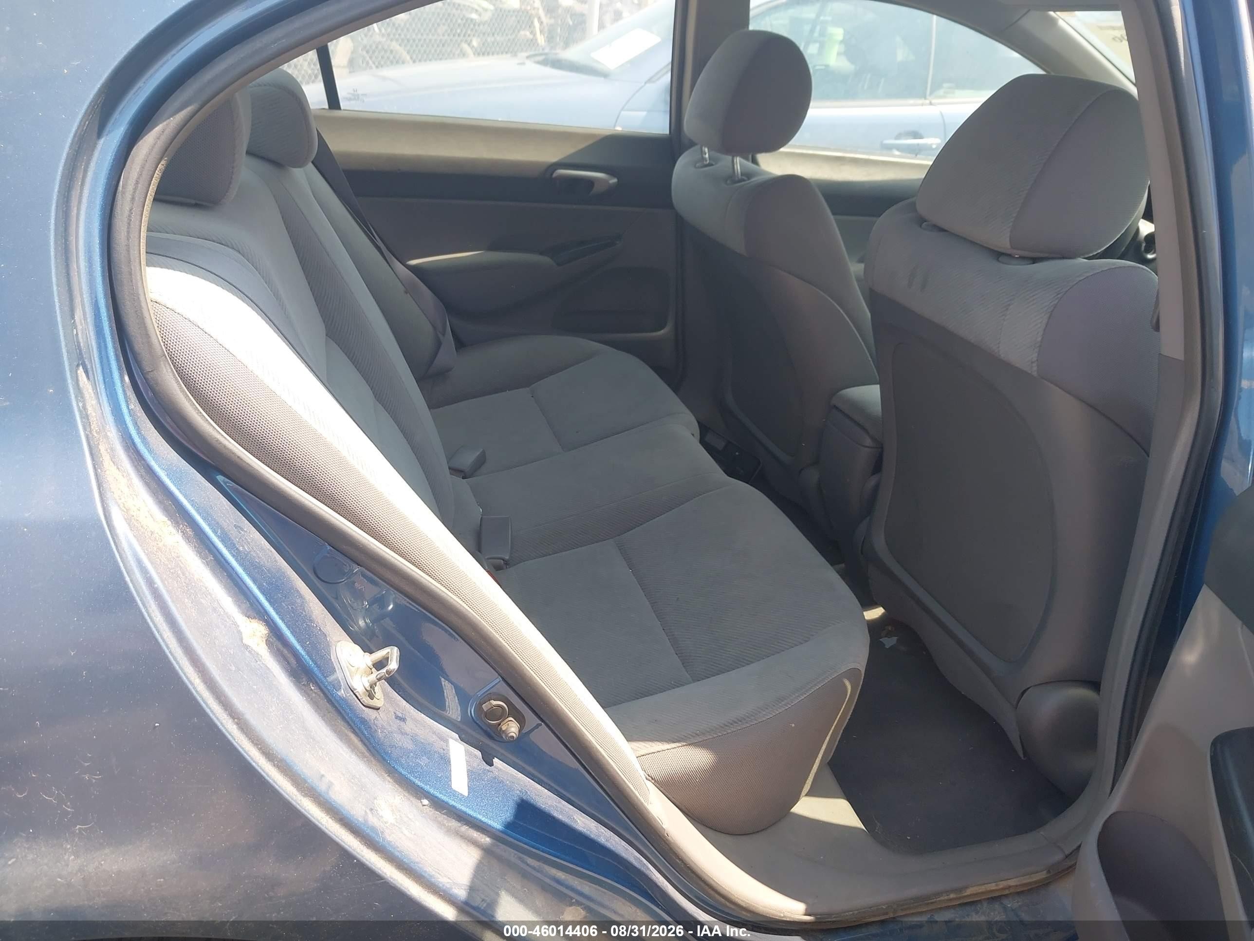 2010 Honda Civic Lx Blue vin: 19XFA1F51AE016250
