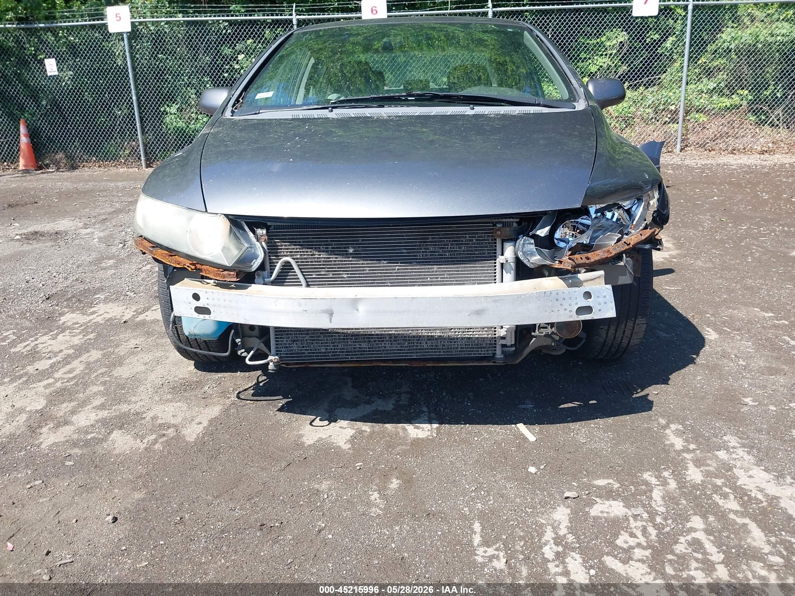 2010 Honda Civic Lx Серый vin: 19XFA1F51AE016264