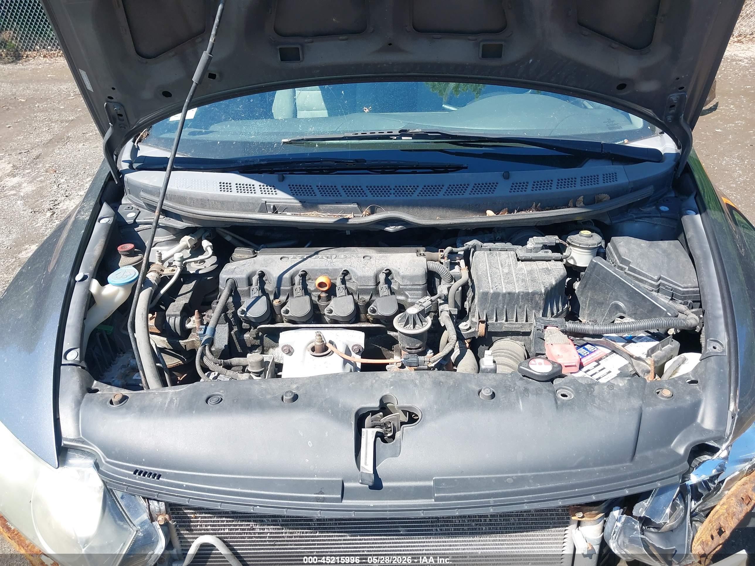 2010 Honda Civic Lx Серый vin: 19XFA1F51AE016264