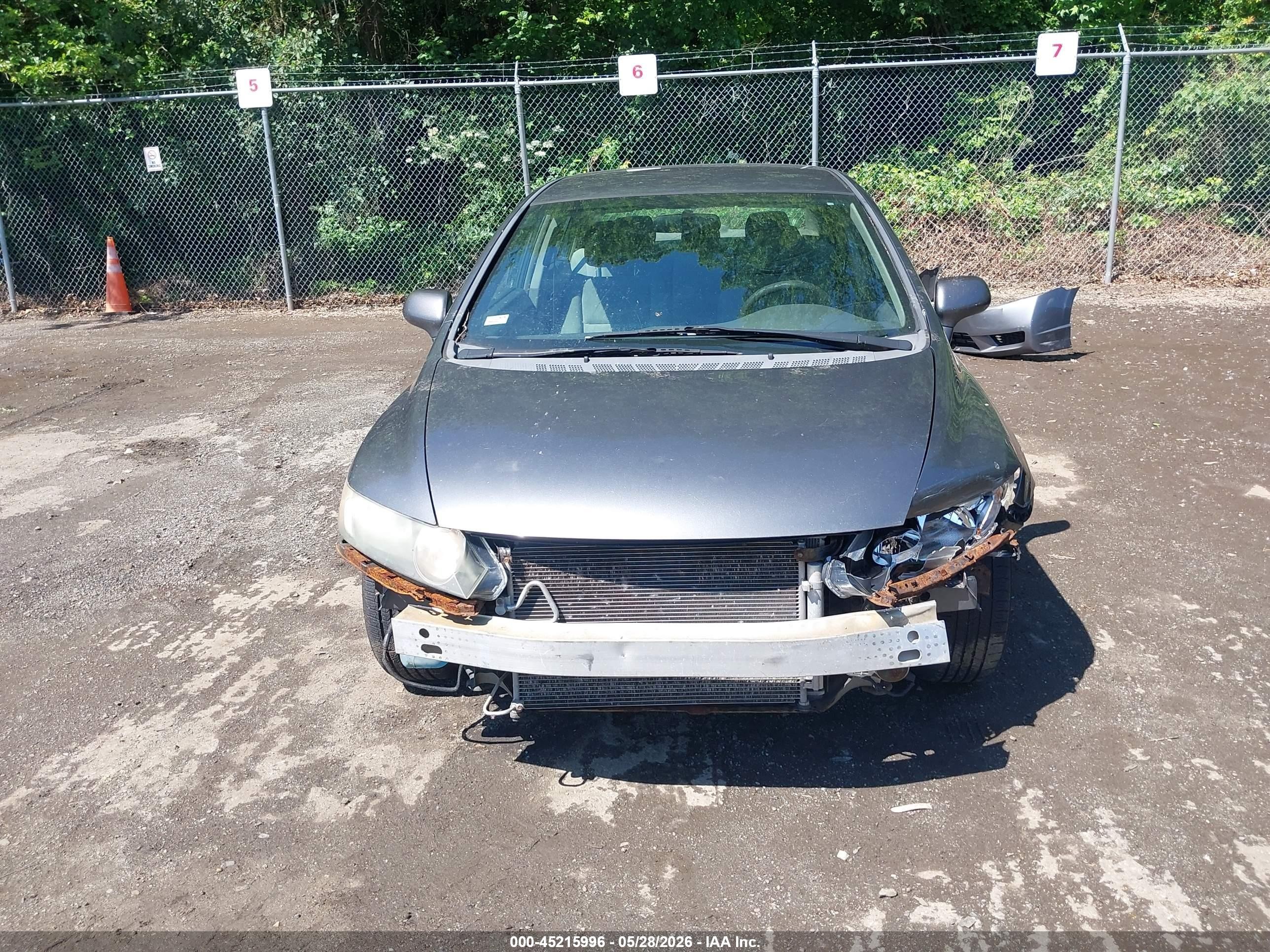 2010 Honda Civic Lx Серый vin: 19XFA1F51AE016264