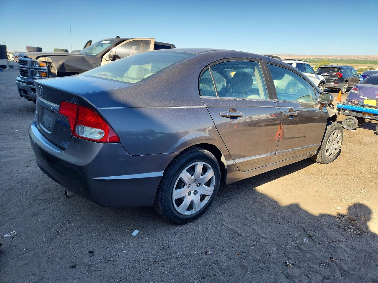 2010 Honda Civic Lx Charcoal vin: 19XFA1F51AE030813