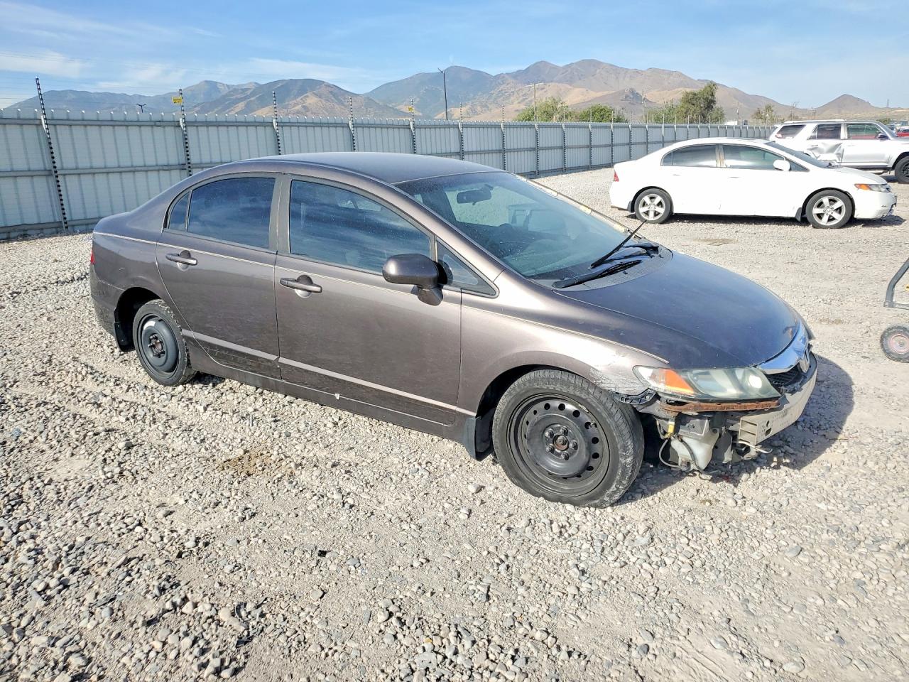 2010 Honda Civic Lx Charcoal vin: 19XFA1F51AE040340