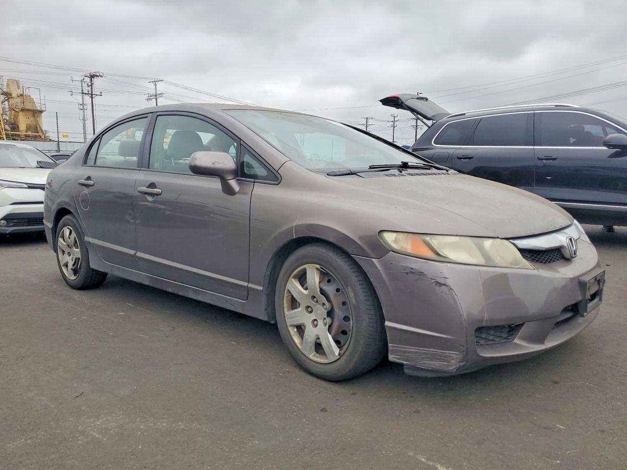 2010 Honda Civic Lx Charcoal vin: 19XFA1F51AE050043