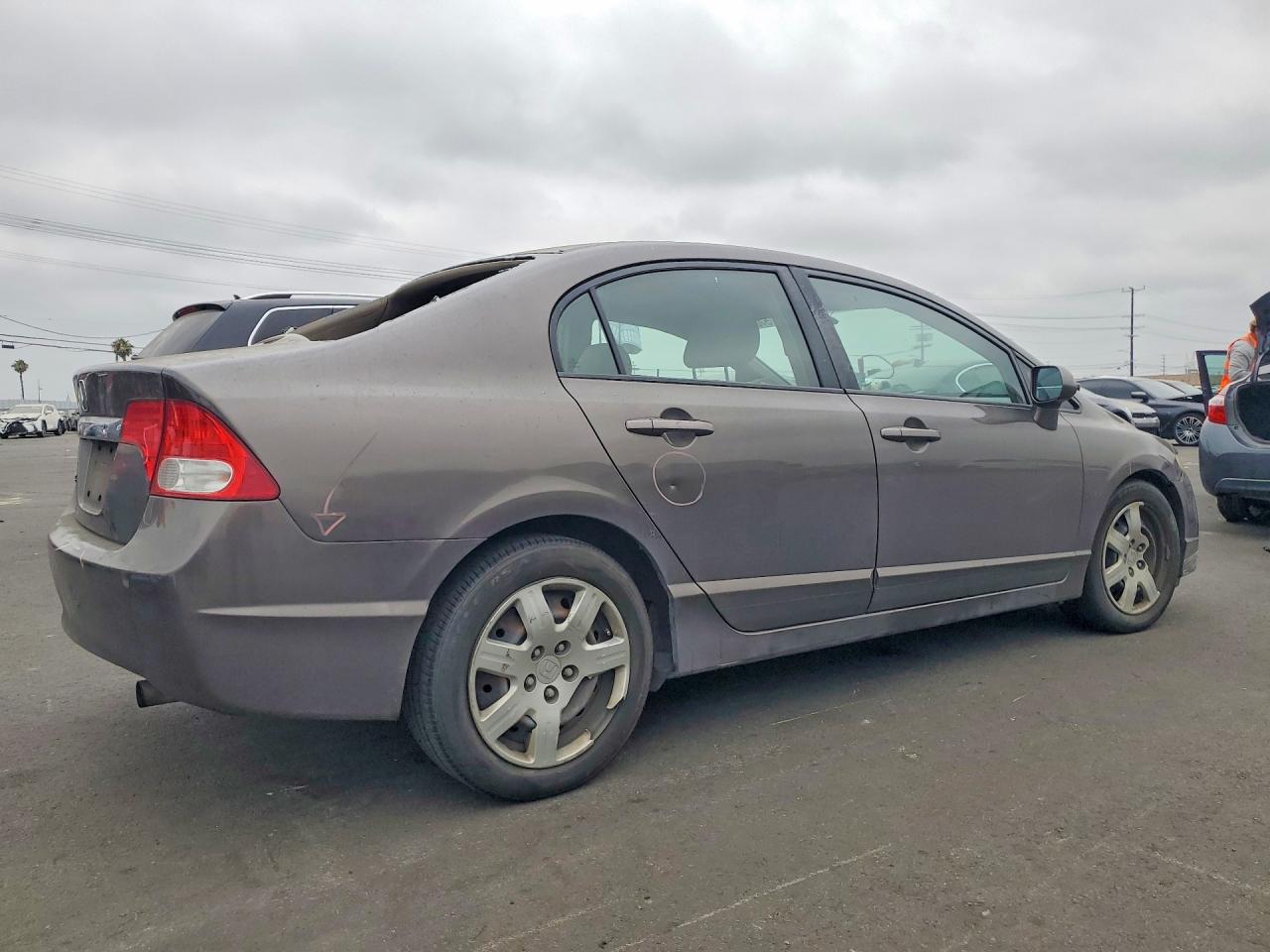 2010 Honda Civic Lx Charcoal vin: 19XFA1F51AE050043
