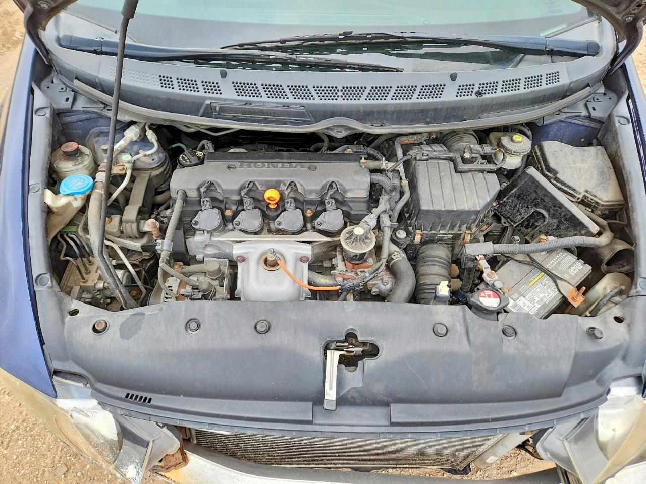 2010 Honda Civic Lx Blue vin: 19XFA1F51AE052729
