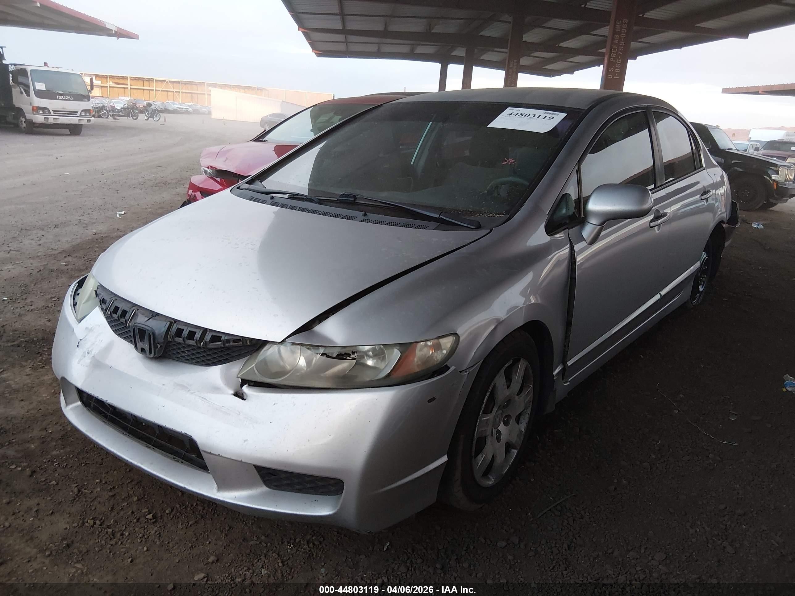 2010 Honda Civic Lx Silver vin: 19XFA1F51AE058711