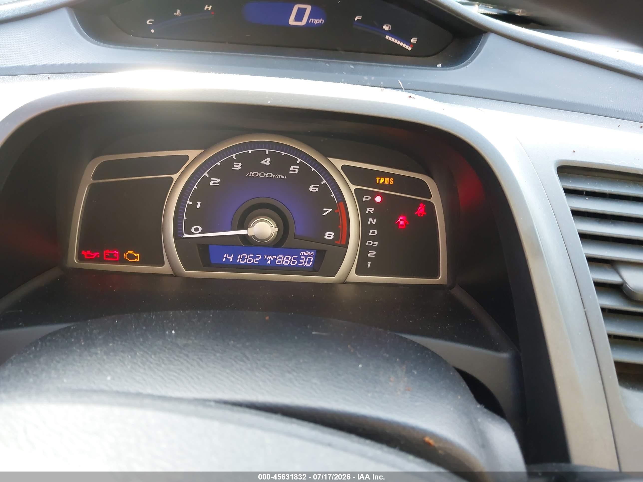 2010 Honda Civic Lx Gray vin: 19XFA1F51AE073712